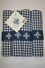 Auberge nordic blue napkins
